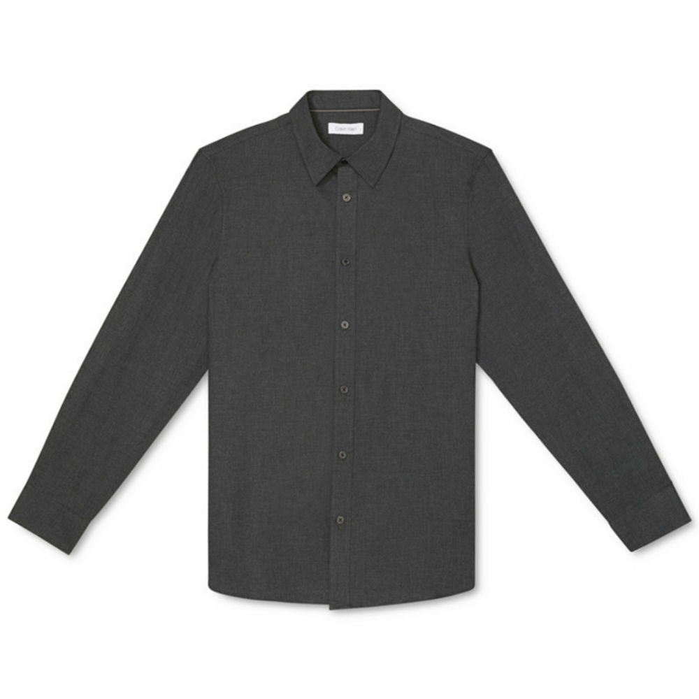 Grey Calvin Klein button up size Large